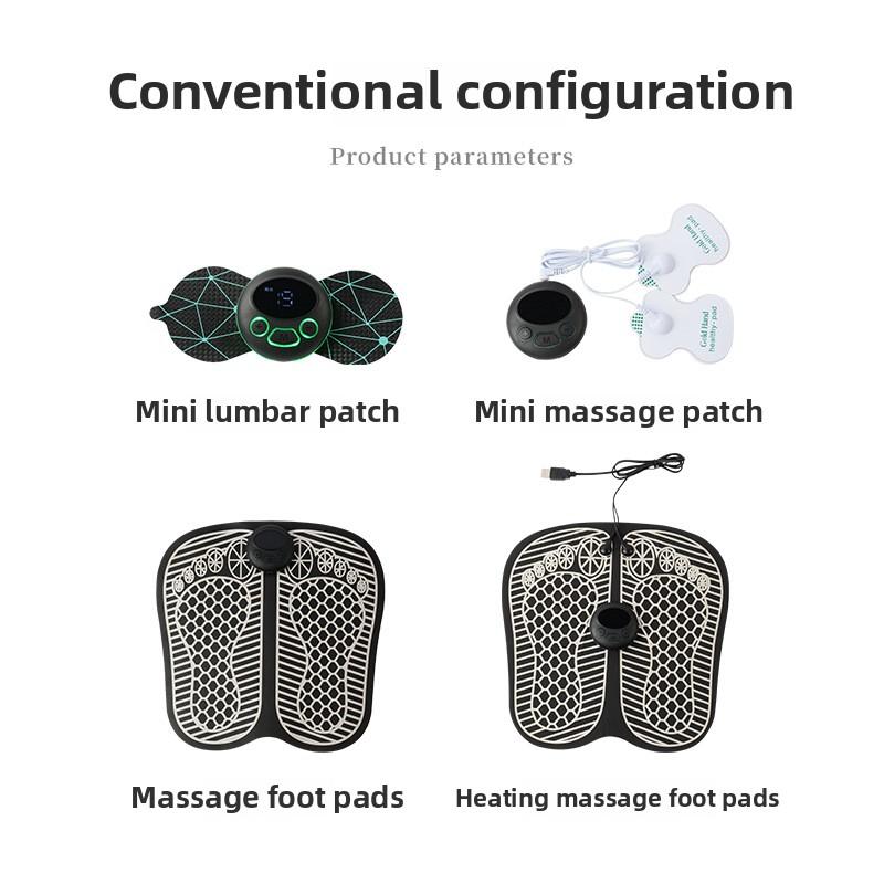 Foot Massage Pad Foot Foot Meridian Dredging Artifact Pulse Electric Automatic Foot Massage Press Foot Massager