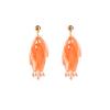 Earring - Creative and Fresh Floral Resin Long Flowing Tassel Earrings for Women, Unique and Sweet Earrings