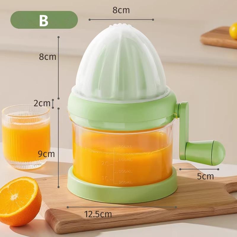 Manual Juicer Household Squeeze Juice Cup Portable Hand Crank Fruit Juicer Lemon Orange Special Juicer Kitchen Hand Press Juice
