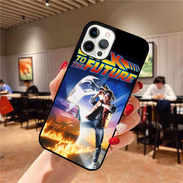 Back To the Future Phone Case Back Cover for iPhone 17 Air 16 15 14 13 11 12 Pro Max PlusS Shell Coque