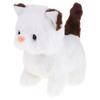 Interactive Kitten with Sound, Walks, Moves Tail - White and Brown