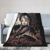 Bloodborne Videospiel Decken Flanell Bedruckt Multifunktionale Super Warme Überwurfdecke für Bett Büro Steppdecke