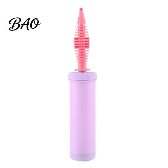 Compact Balloon Inflatable Device Hand Held Plastic Pump, Two Way Dual Action Inflator, Handheld Pump Manual Air for Latex Balloons, Portable