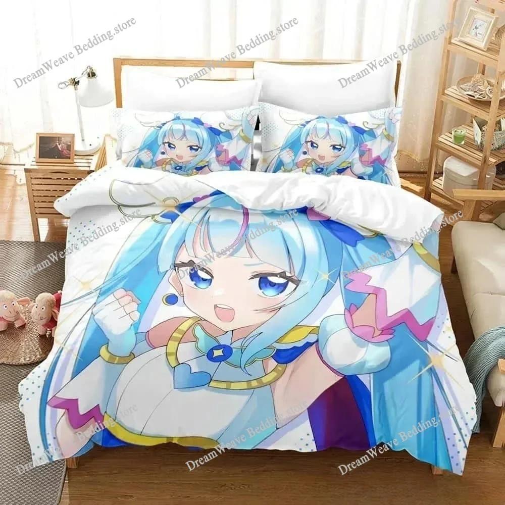 3D Printed Anime Sora Harewataru Bedding Set Boys Girls Twin Queen Size Duvet Cover Pillowcase Bed Kids Adult Home Textileextile