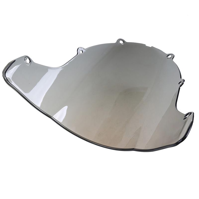 Double Bubble Windshield Windscreen Motorcycle Deflector Airflow Shield Screen For Kawasaki ZX6R Windscreen