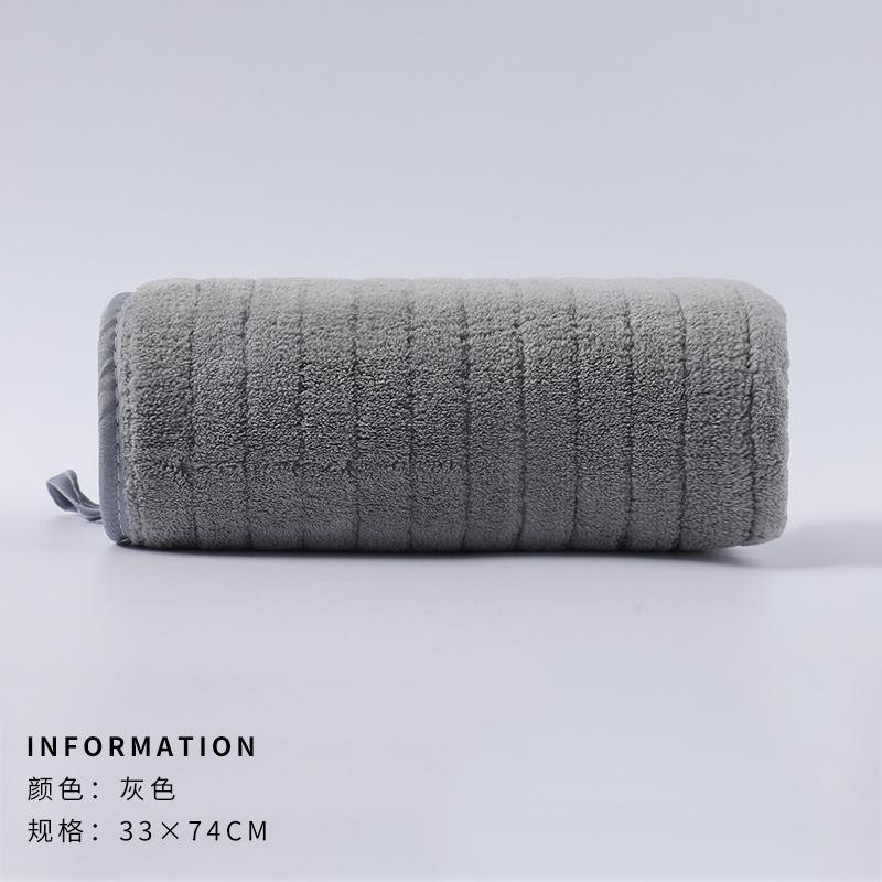

Бытовое коралловое флисовое полотенце не линяет, хорошо впитывает влагу, мягкое полотенце для лица для студенческого общежития 34*74cm