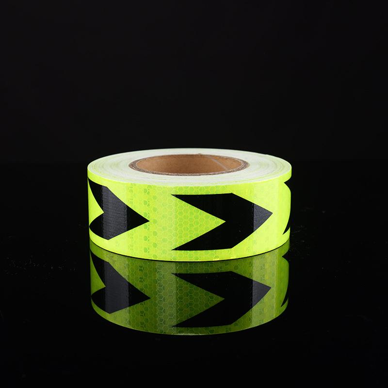 Truck Safety Night Reflective Arrow Sticker - Crystal Lattice Film