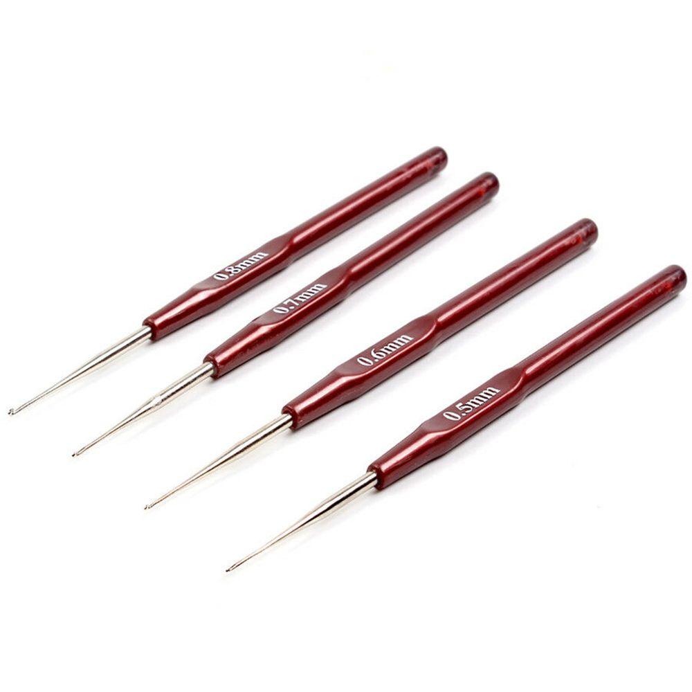 Werkzeuge machen Haaraccessoires Haarmachwerkzeuge Mikrohaken Häkelnadel Dreadlock Häkelnadeln