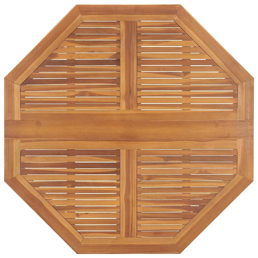 Vidaxl 5-Cz. Folding Garden Furniture Set, Solid Teak Wood