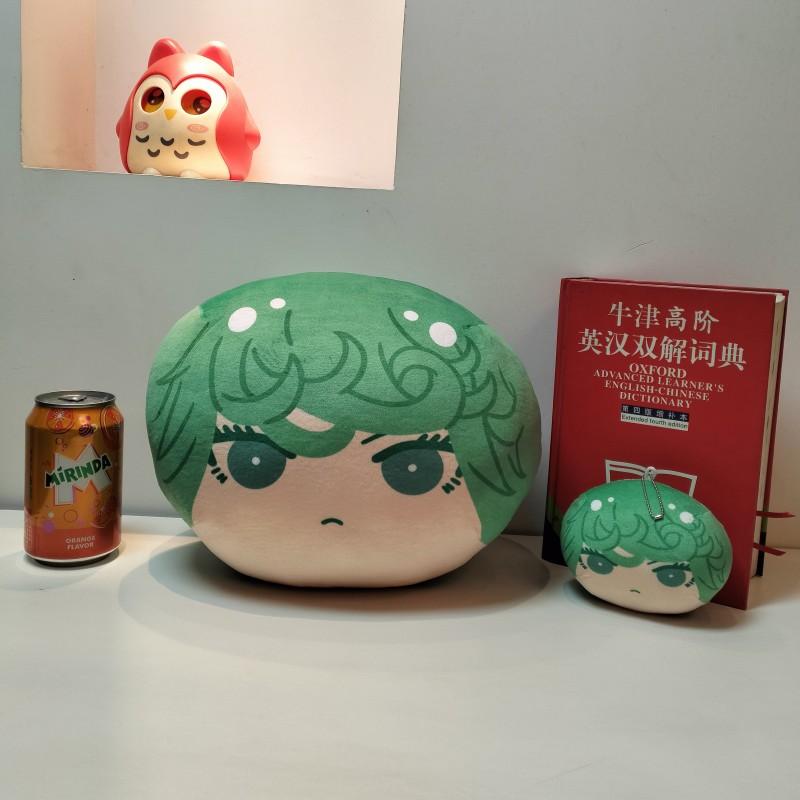 One-Punch Man Omanjuu Niginigi Mascotte Saitama, Genos, Tatsumaki, Garou Anime Pluche Sleutelhanger, Zacht Knuffelkussen Decoratie 10CM Pendant