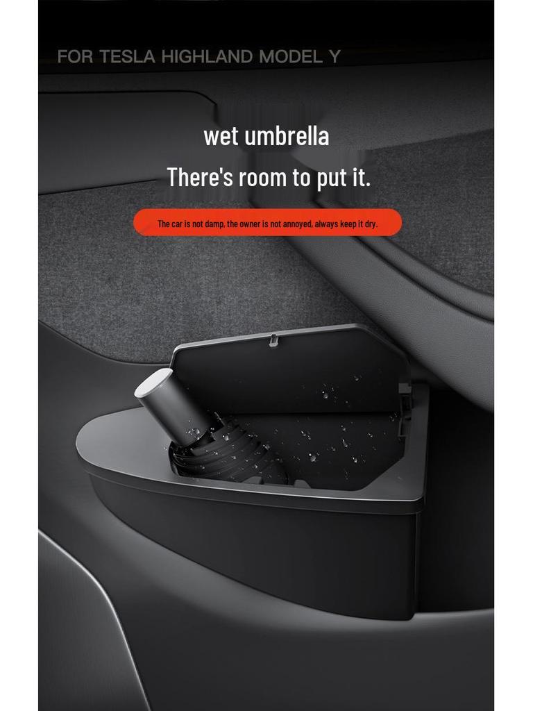 Tesla Model Y/3 Tür Organizer & Mülleimer Zubehör