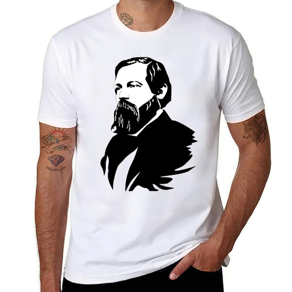 Friedrich Engels TShirt High Elasticity Sports Tee Shirt TShirt