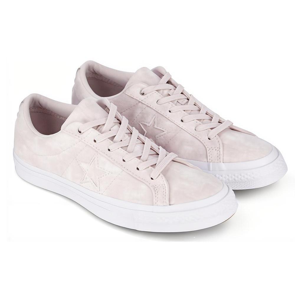 Converse One Star Ox Barely Rose White Pink 159711C