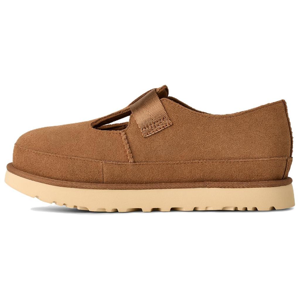 UGG Fashionable Comfortable Mary Jane Shoes Women Shoes Chestnut 1171506-CHE