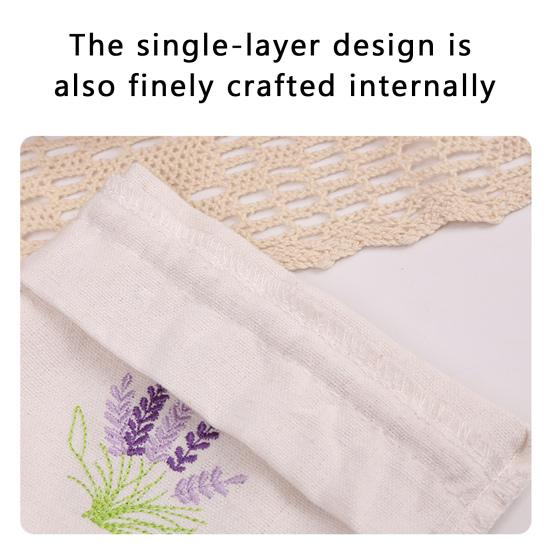 12Pcs Lavender Embroidered Bags Empty Storage Bags with Drawstring Wear Resistant Widely Used Jewelry Candy Storage Pouches