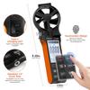 BT-5000D multifunctional anemometer, air volume and temperature measuring instrument with rotatable probe, dustproof, waterproof, rechargeable