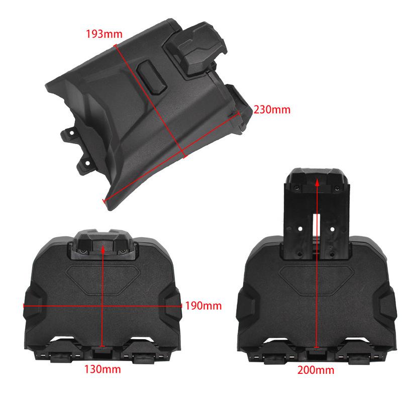Electronic Device Tablet Phone Holder for 2017-2024 Can Am Maverick X3 Accessories Storage Box Organizer Tray 715002874