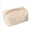 INS Quilted Makeup Bag Elegant Bow White Lace Travel Storage Bag Floral Embroidery Cosmetic Bag Travel Toiletry