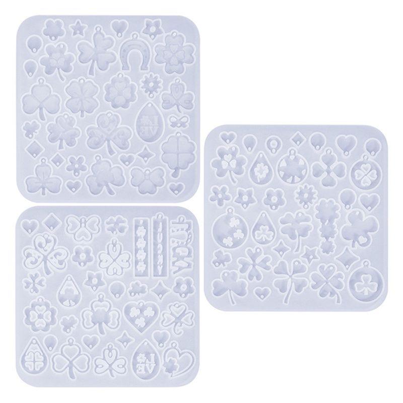M-Modern-DIY Molds Silicone Earring Molds Flower-Shaped Jewelry Molds