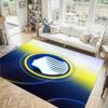 Atalanta FC Design Crystal Velvet Carpet Cozy Non?Slip Printed Rug For Bedroom Living Room Entrance