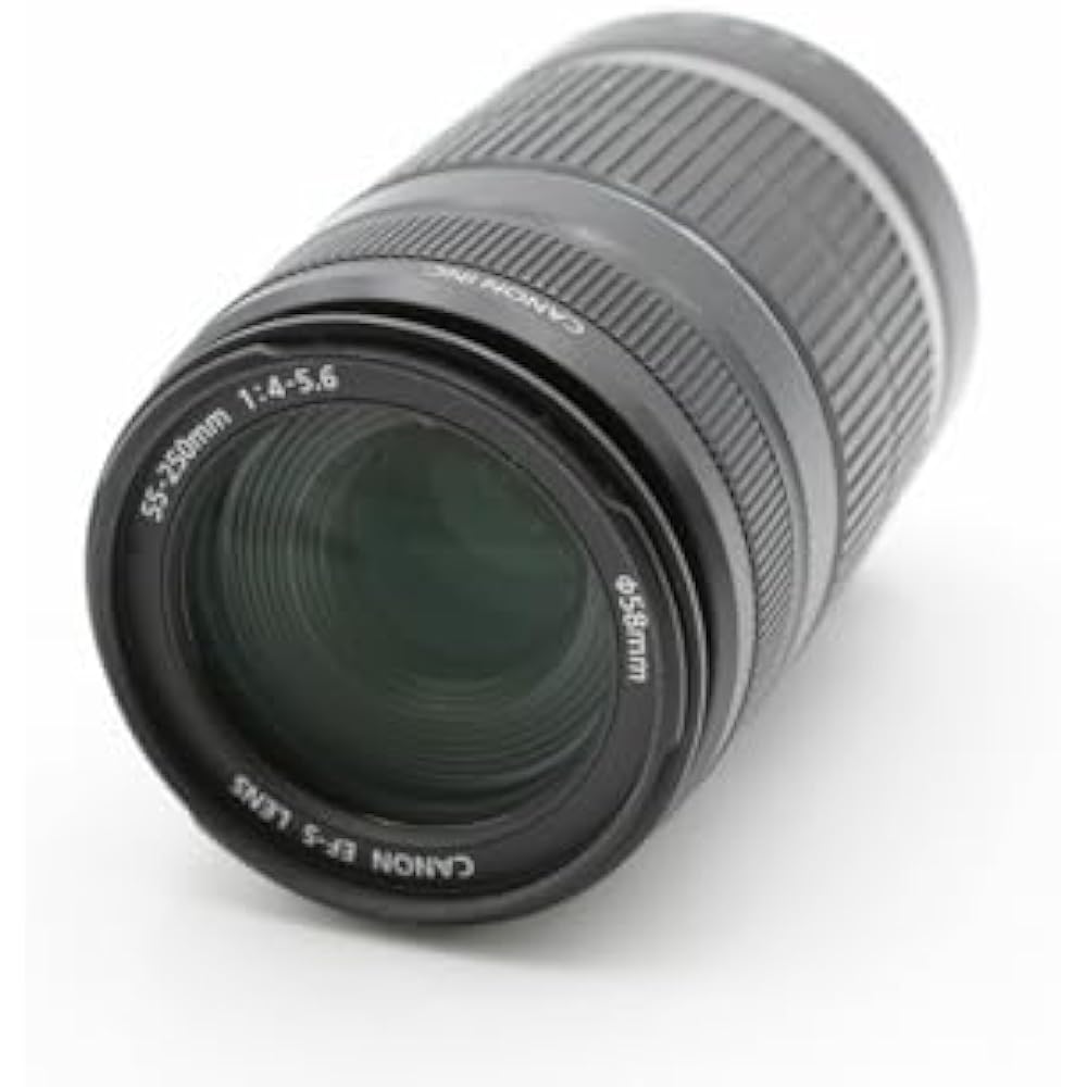 Canon Telephoto Lens EF-S55-250mm F4-5.6 IS APS-C Compatible