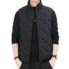 Jacket Men'S Down Cotton Vest Men'S Stand-Up Collar With Cotton Thickened Vest To Keep Warm Vest Tide