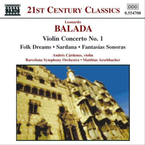 

CD ASHBACHER - Balada: Violin Concerto No. 1 / Fol 8554708 Japan ObiClassical Used