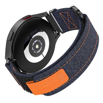 Para Samsung Galaxy Watch5/Watch 5 Pro/Watch 4/Watch 4 Classic Pulseira de Lona 20mm Loop