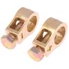 Copper Car Battery Terminal Wire Cable Clamp Top Quick Post Terminal Positive Negative Electric Connector Clamps Auto Accessorie