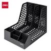 Deli 3-Tier Desk File Organizer with Pen Holder