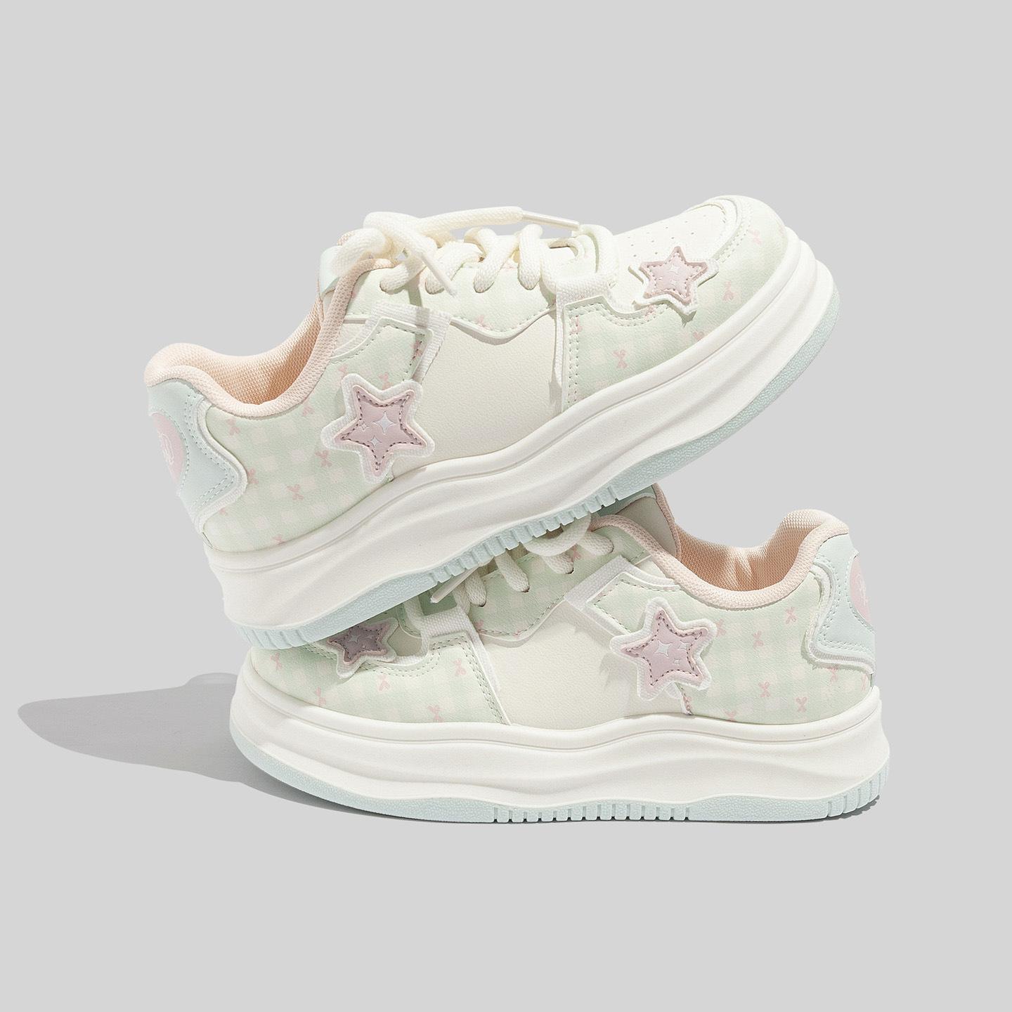 Beier Xingxing spring new platform casual sports shoes 35