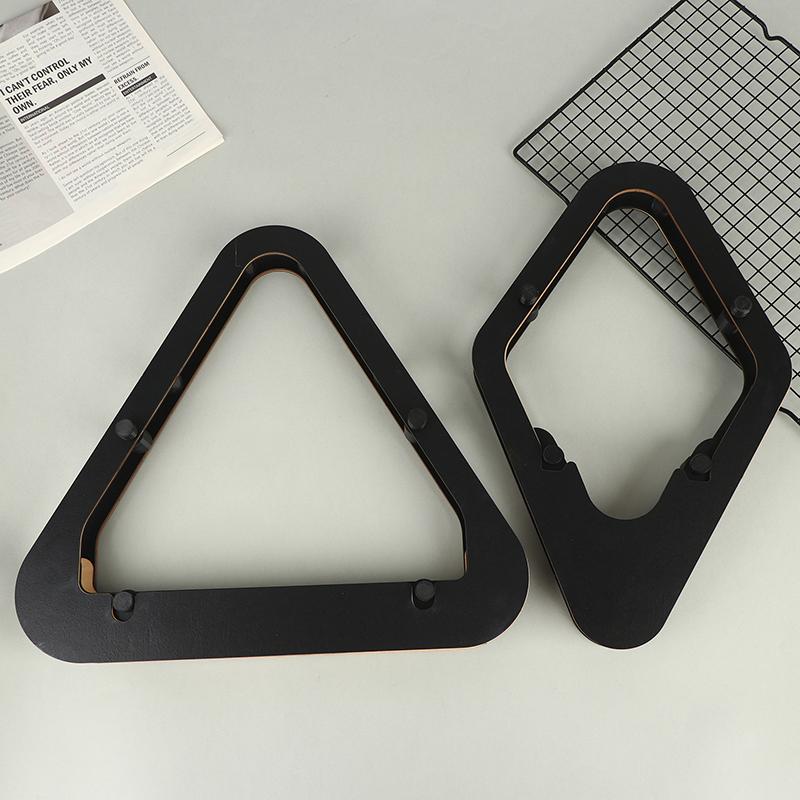 Professional Pool Ball Rack Adjustable 8 9-Ball Triangle For Tournament Play Heavy Duty Billiard Accessories 1Pc