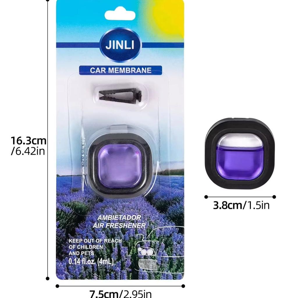 Long-Lasting Car Air Freshener Vent Clip Essential Oil Car Fragrance 1.11oz Alcohol-Free Fragrance for Fresh Car Smell Odor Elim