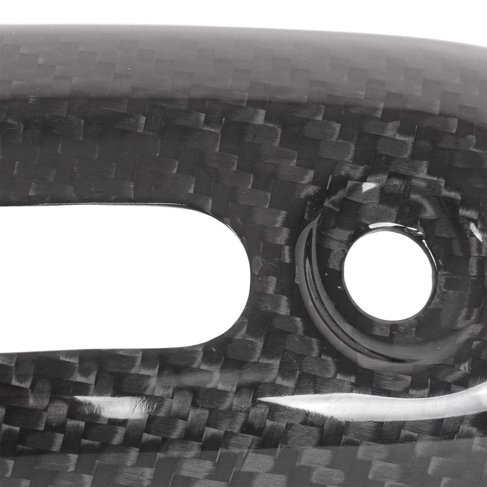 For Ducati Monster 696 795 796 1100 Carbon Fiber Exhaust Heat Shield Pipe Cover Guard Anti-Scalding Shell