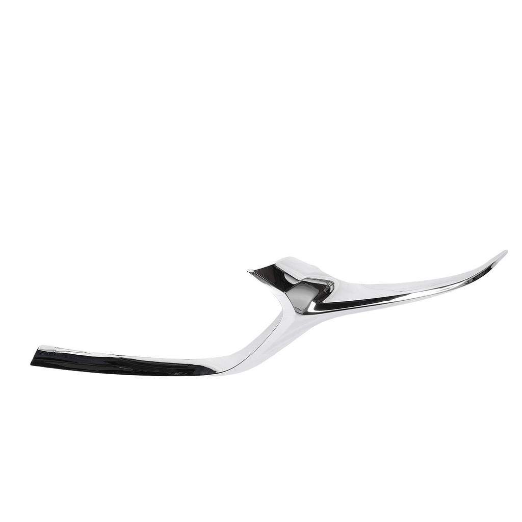 Bumper Grille Trim Cr Plated ABS Easy Cleaning Decorative Front Bumper Grille Cover Trim