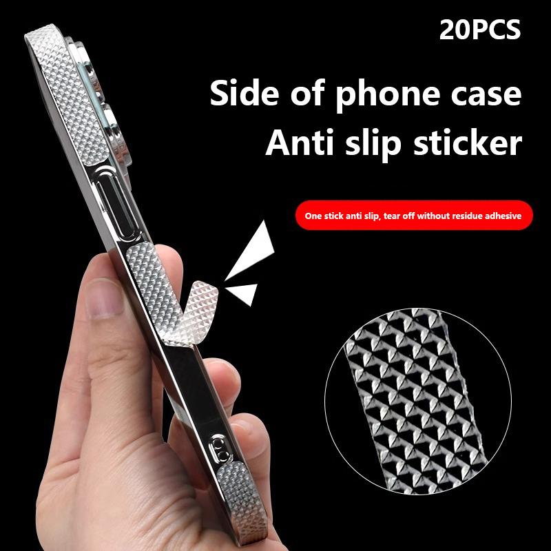 20 Pcs Mobile Phone Case Anti-Slip Sticker Side Anti-Slip Earphone Computer Tablet Anti-Slip Anti-Collision Sticker Diy
