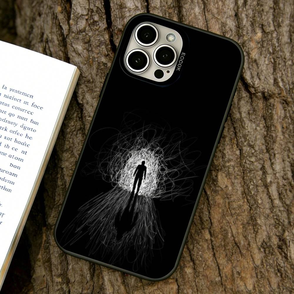 

Чехол для телефона с рисунком в стиле Line Bondage для iPhone 17,16,15,14,13,12,11 Plus,Pro Max,XS, Разноцветный Серебристый Черный Чехол iPhone15Plus