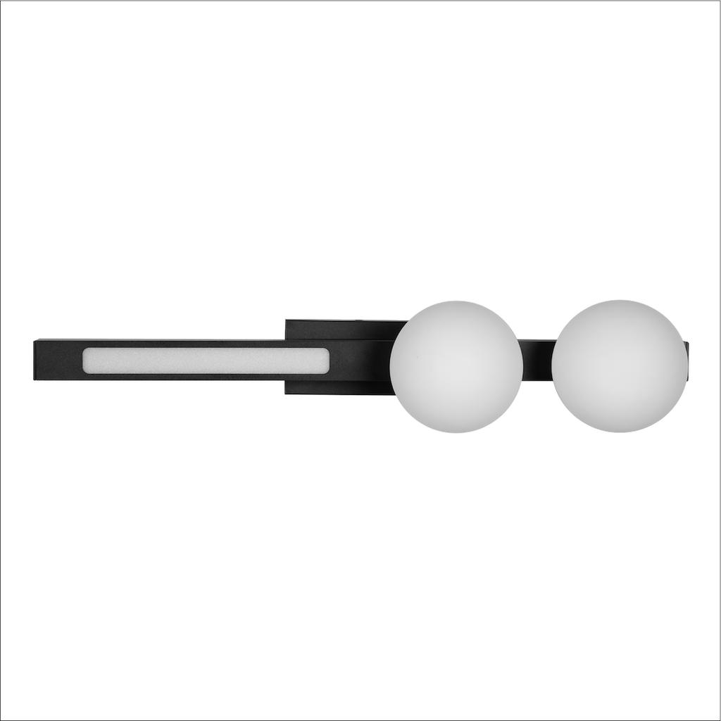 KINKIET MAGNET 13W+2XG9 3000/4000K CZARNY