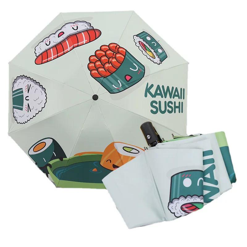 Ultra-Light and Cute Cartoon Princess Umbrella for Boys and Girls, Elementary School Students, Kindergarten Kids, and Babies, Automatic Children's