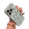 Meteorite Pattern Lines Miffy Rabbit Suitable for Apple 17/16pro Mobile Phone Case 14 Folds 15 Three-dimensional 12 Cute 13 Soft