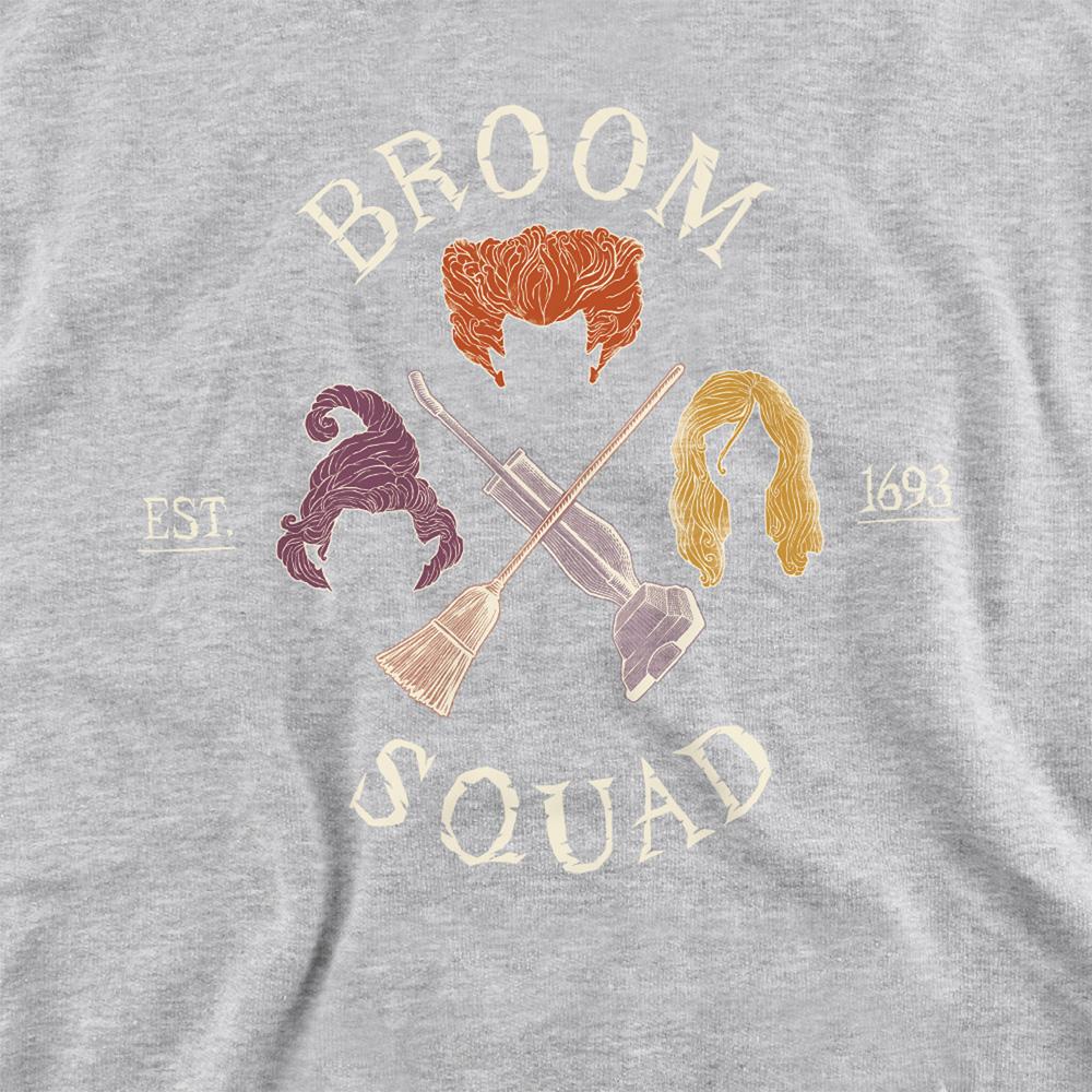 Hocus Pocus Childrens/Kids Broom Squad Sanderson Sisters Heather Hoodie