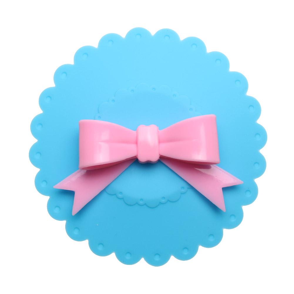 

Bowknot Пылезащитный многоразовый стаканчик Силиконовая крышка Крышка Крышка Крышка Уплотнение Крышка (Синий)