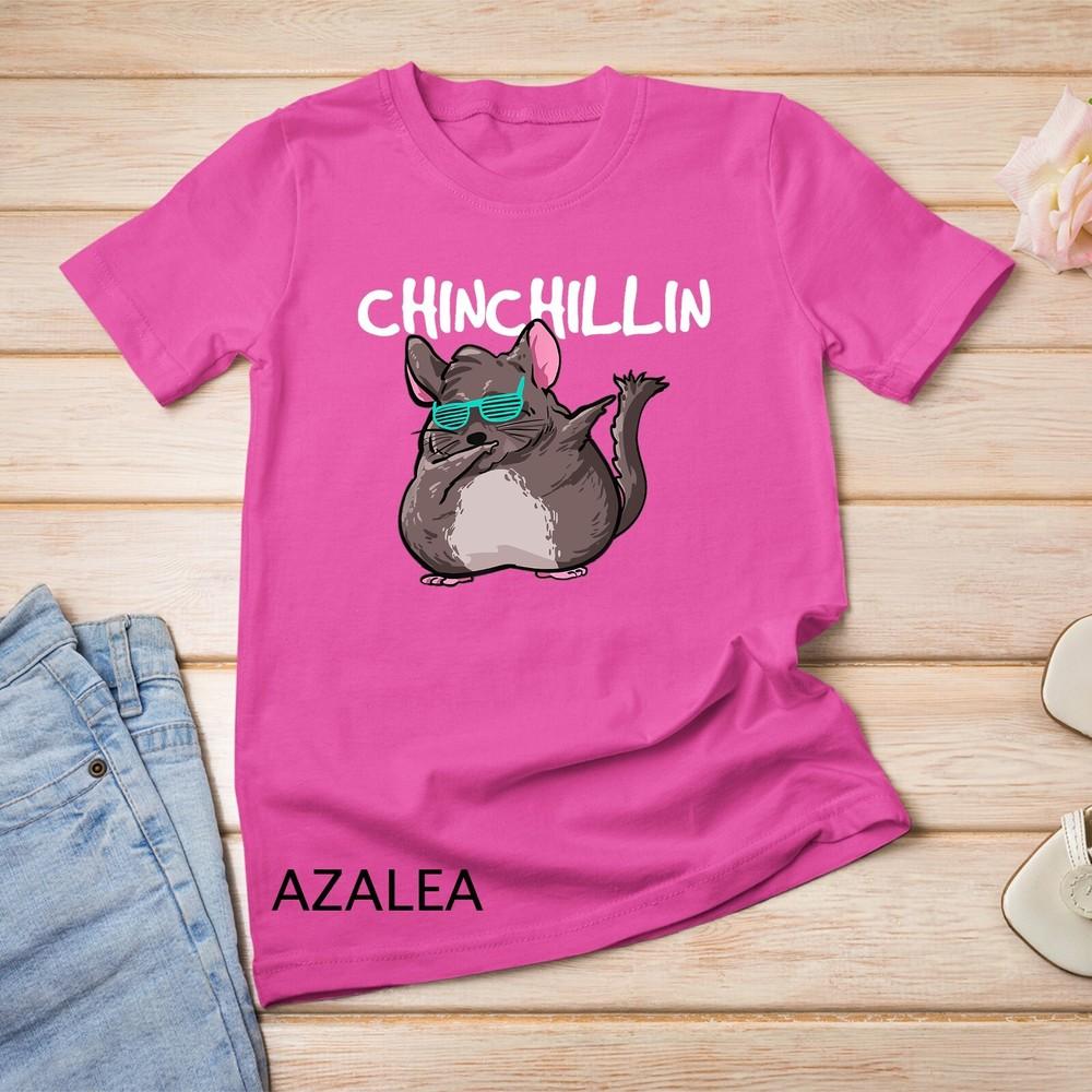 

Funny Dabbing Chinchilla Meme Gift Unisex T-shirt L