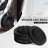 4Pcs 6.5 Inch Car Universal Speaker Ring Soundproof Cotton,  Enhance The Sound Effect