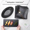 A5 Melamine Rectangular BBQ & Hot Pot Side Dish Plate