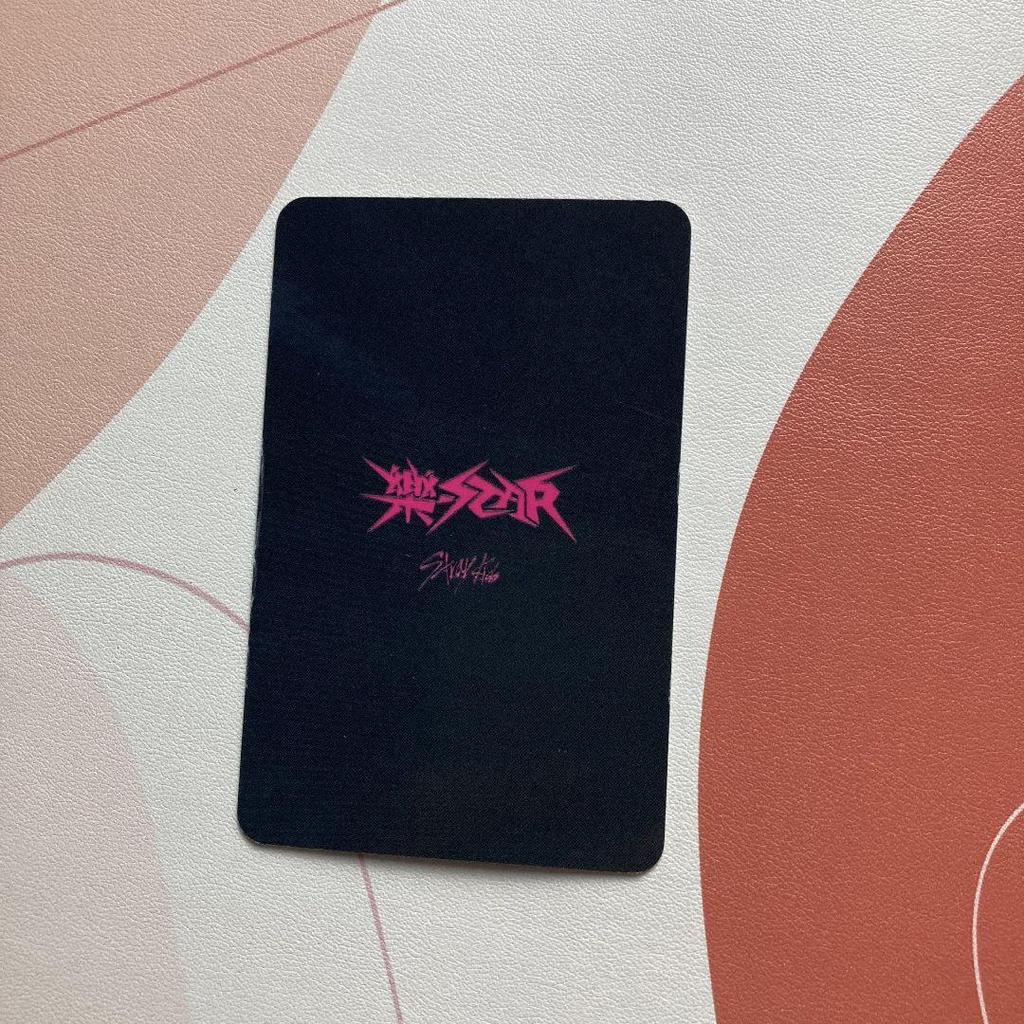 [USED] StrayKids Raku-STAR 2nd week Changbin Sanok Trading Card