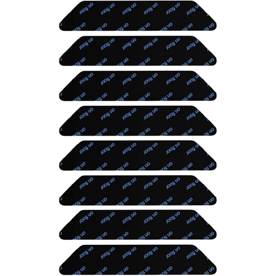 Rug Carpet Non Slip Grippers for Floors, Reusable and Washable Double Sided Carpet Tape Pads Removable, Strong Adhesive Grippers for Area Rugs, Keep