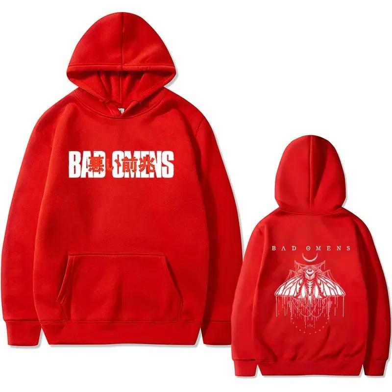 Bad Omens Band Hoodie Men Women Fashion Vintage Hoodies Men Long Sleeve Sweatshirts Women Harajuku Pullovers Sudaderas