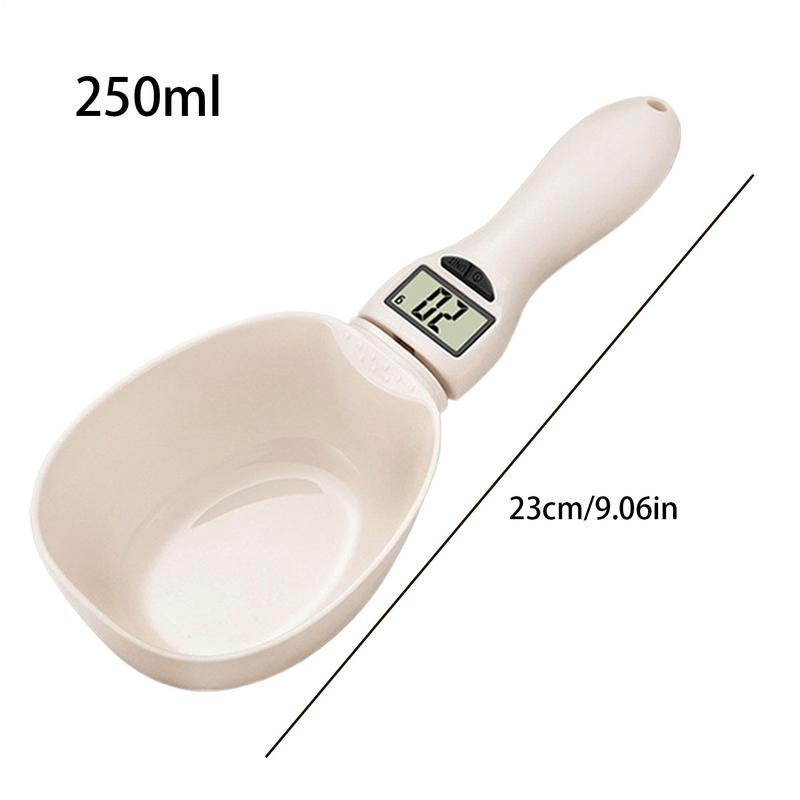 Digital Measuring Spoon Electronic Measuring Spoon for Kitchen Gadgets Portable Food Measuring Weighing Tool for Pet Food Sugar