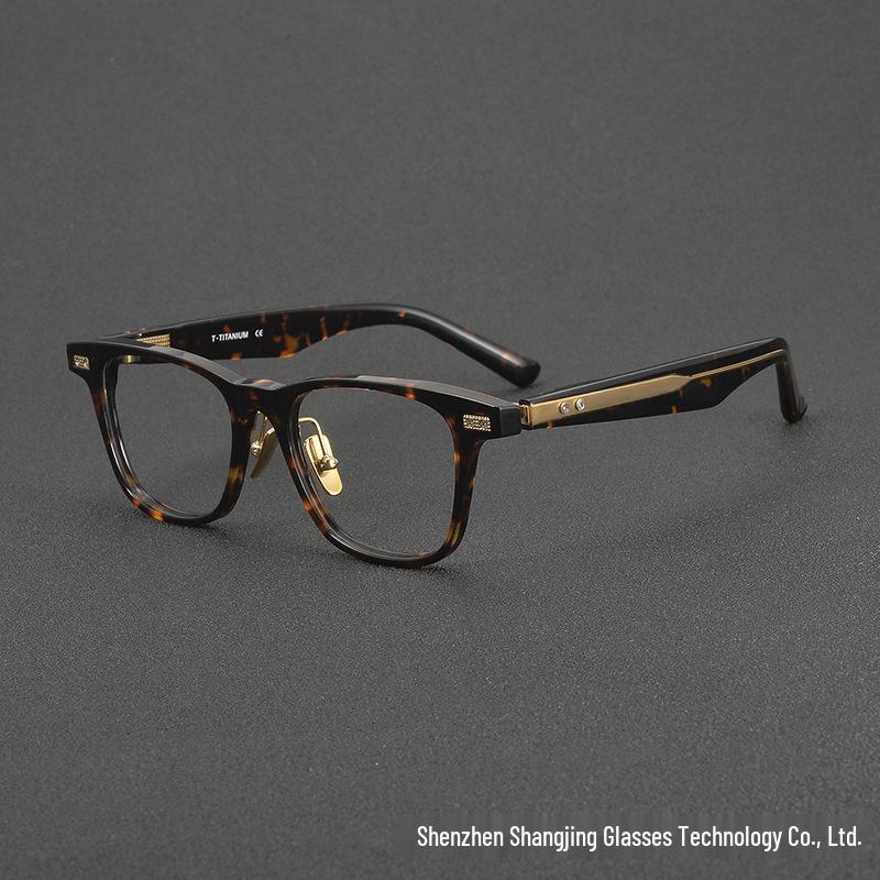 2025 Jimei Acetate Large Frame Eyeglasses NP-752 - High Quality Prescription Glasses for Men & Women